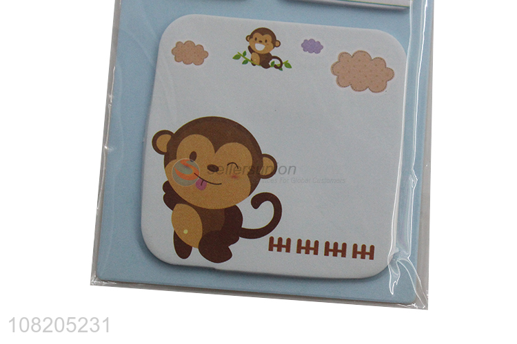 Yiwu wholesale multicolor sticky notes cartoon memo pads