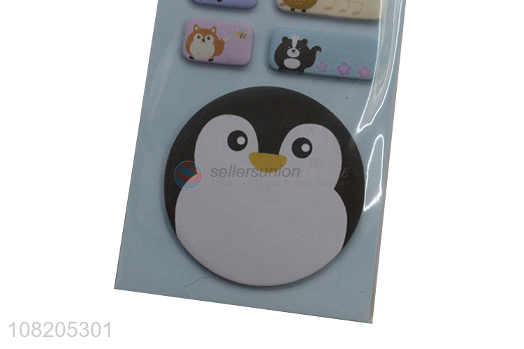 New products cartoon penguin memo pad sticky notes