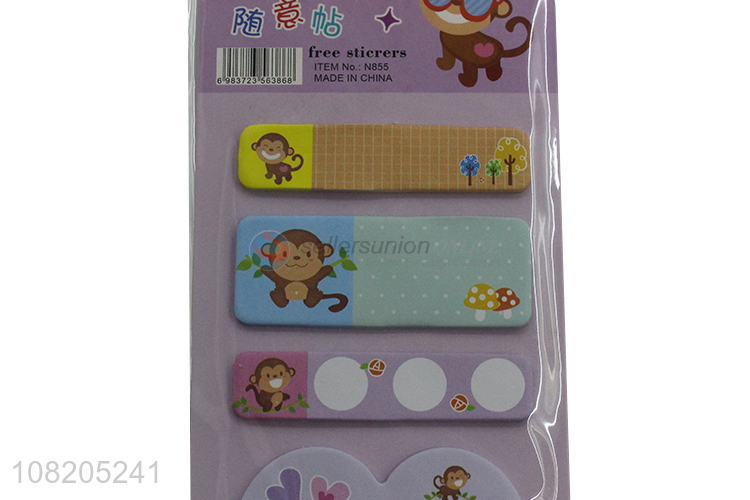 New products cartoon sticky notes paper office supplies