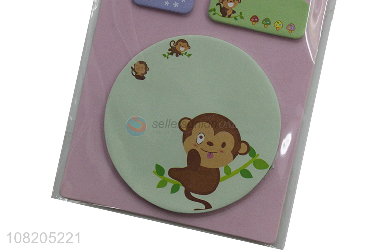 High quality cartoon memo pad removeable sticky notes