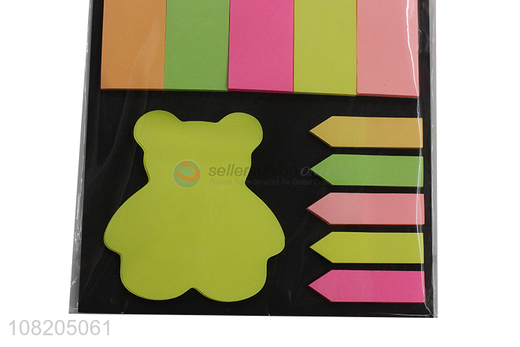 New products cartoon sticky notes students office supplies