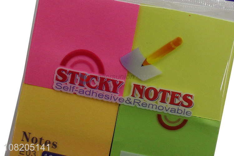 Good quality portable self-adhesive sticky notes