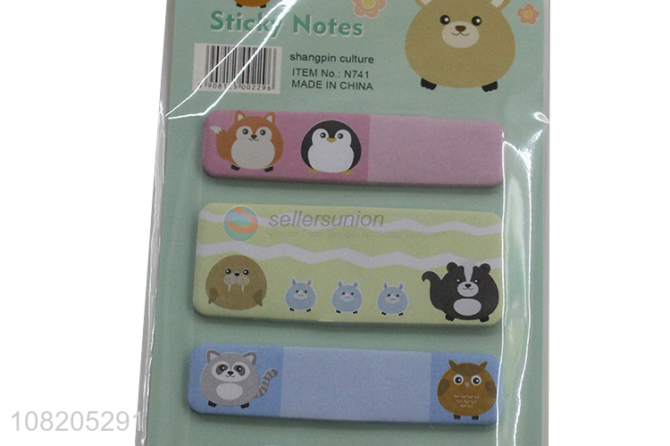 Low price paper sticky notes office adhesive memo pad