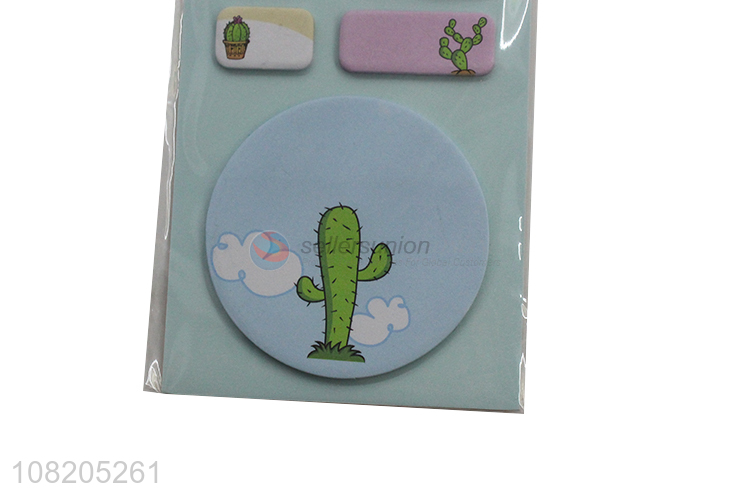 Yiwu wholesale cartoon paper adhesive sticky notes