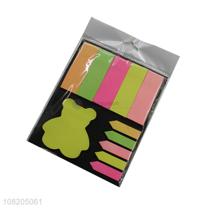 New products cartoon sticky notes students office supplies