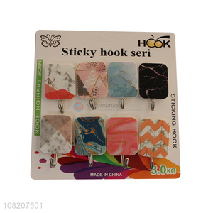 Best price household heavy duty sticky hooks for hanger