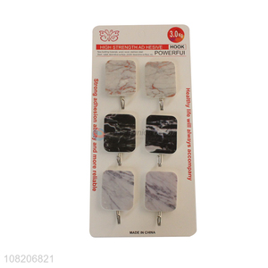 Factory price fashion plastic sticky hooks for household