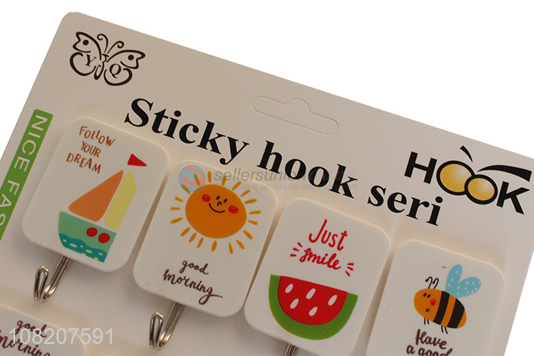 Factory direct sale household wall mounted sticky hooks