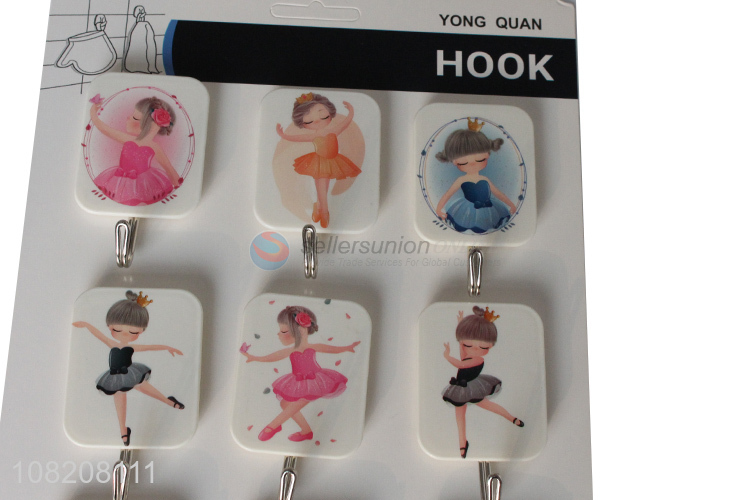 Factory direct sale fashion household plastic sticky hooks