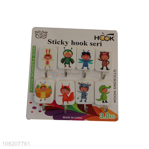 Online wholesale household fashion sticky hooks for kitchen