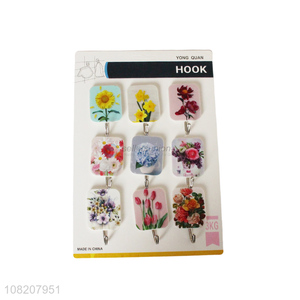 High quality plastic waterproof durable sticky hooks