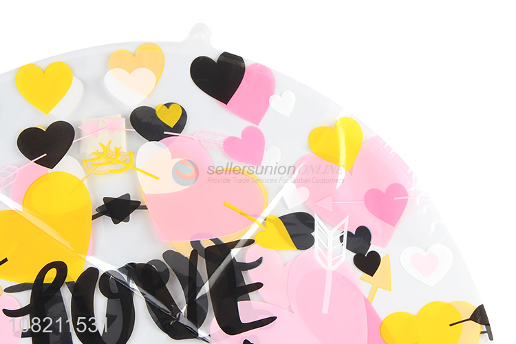 Custom Heart Pattern Foil Balloon Decorative Balloon