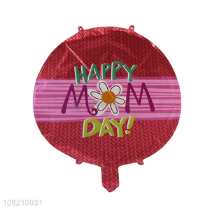 Fashion Mother's Day Decorative Balloons Custom Foil Balloon