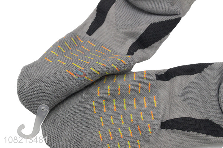 New arrival elastic non-slip running sports nylon socks