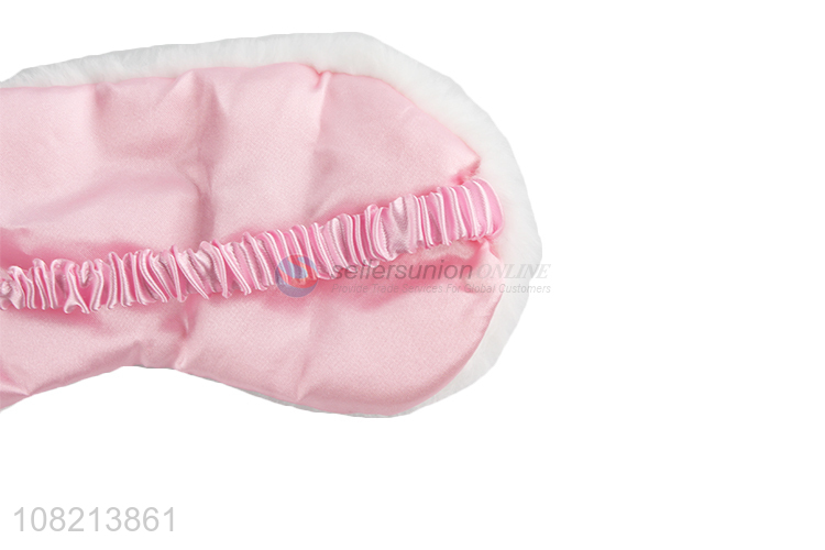 Wholesale Comfortable Plush Eye Mask Popular Sleep Mask