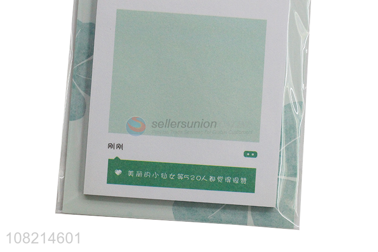 Hot selling personalized self-stick memo pad sticky notes