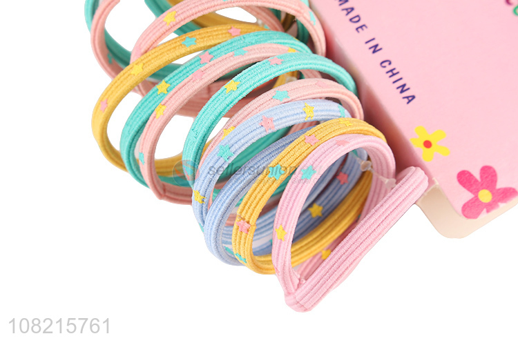 Good Price 16 Pieces Hair Bands Elastic Hair Rope Set