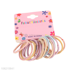 Good Price 16 Pieces Elastic Hair Ring Fashion Hair Rope