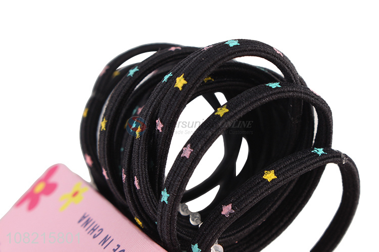 Wholesale Fashion Elastic Head Rope 16 Pieces Hair Tie