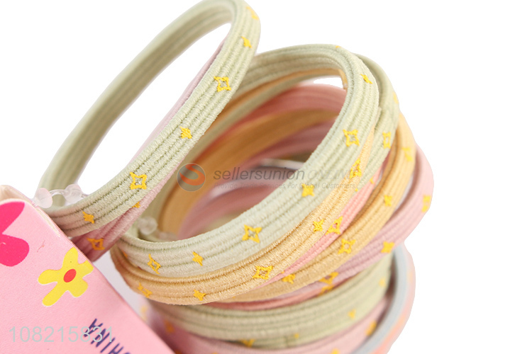 New Style 16 Pieces Hair Ring Elastic Hair Rope Set