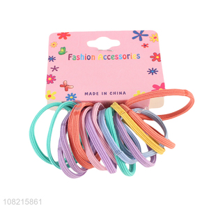 Best Sale 16 Pieces Elastic Hair Ring Colorful Hair Tie