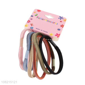 Newest 6 Pieces Hair Rope Fashion Hair Ring Hair Tie