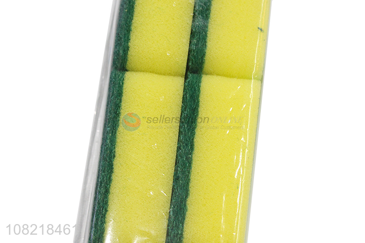 Factory price kitchen cleaning sponge scrub dish brushes