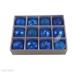 Low price wholesale blue christmas balls party decoration