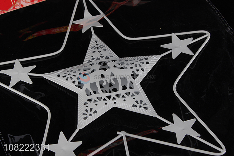 Good Price Metal Five-Pointed Star For Christmas Tree Decoration