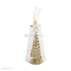 Creative Design Little Christmas Tree Metal Decorative Ornaments