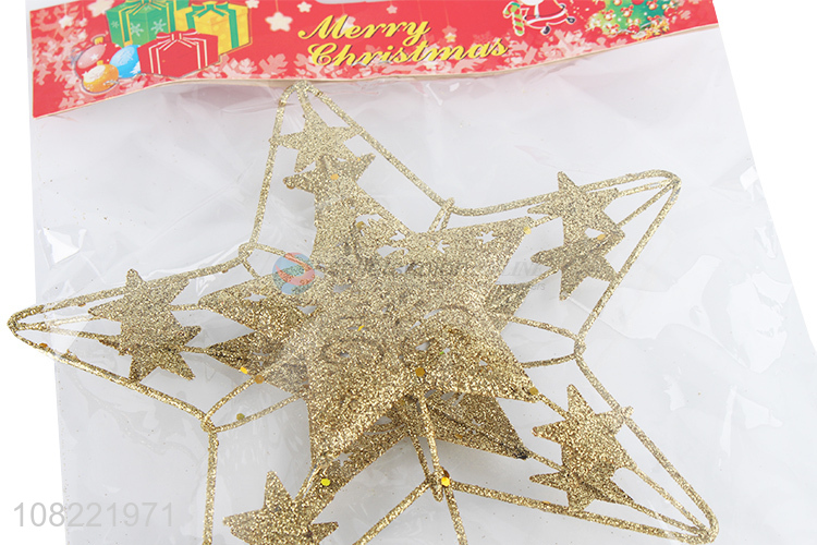 Popular Christmas Decoration Star Christmas Tree Top Star