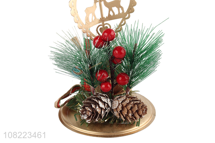 Popular Christmas Candle Holder Fashion Christmas Ornaments