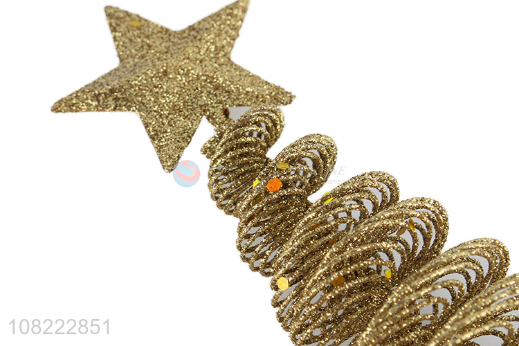 New Arrival Iron Wire Little Christmas Tree Christmas Decoration