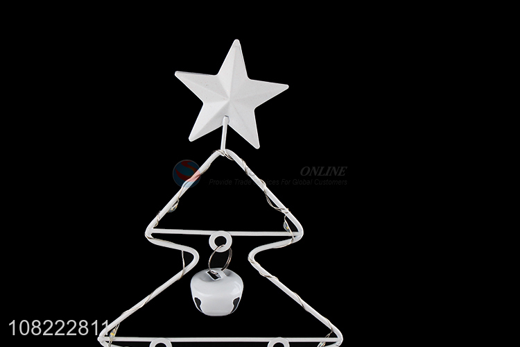 Custom Christmas Tree Shape Metal Crafts Decorative Ornaments