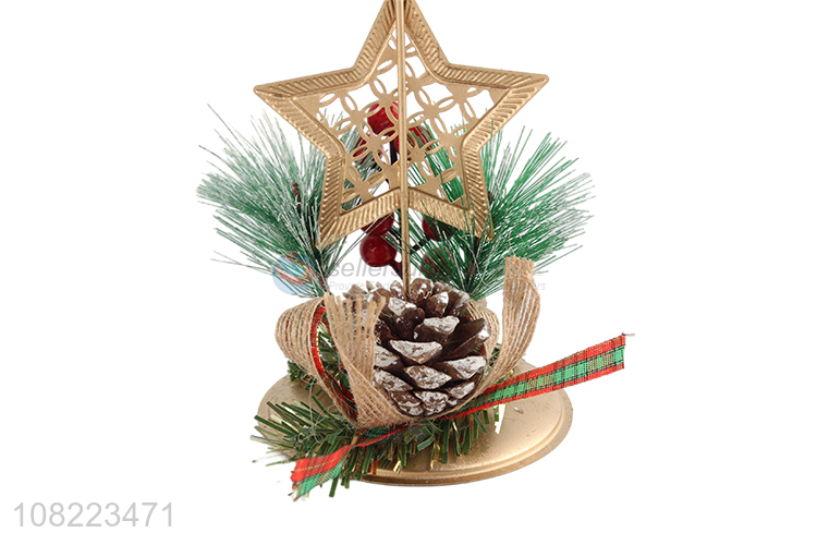 High Quality Christmas Candlestick Fashion Christmas Decoration