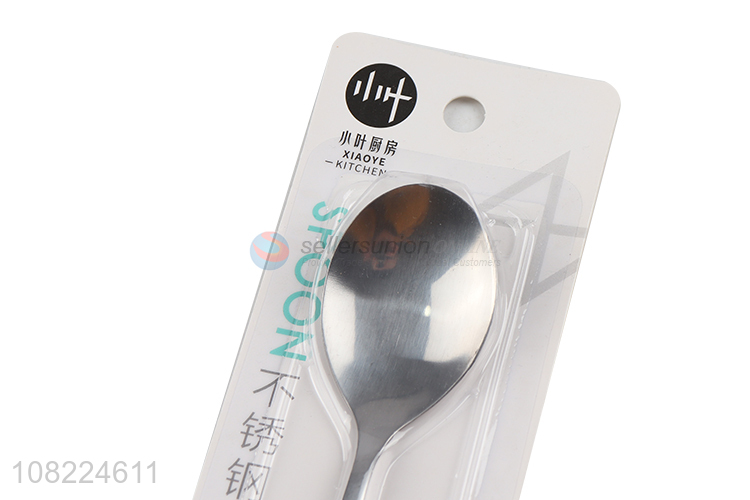 High quality food grade stainless steel table spoon dinner spoon