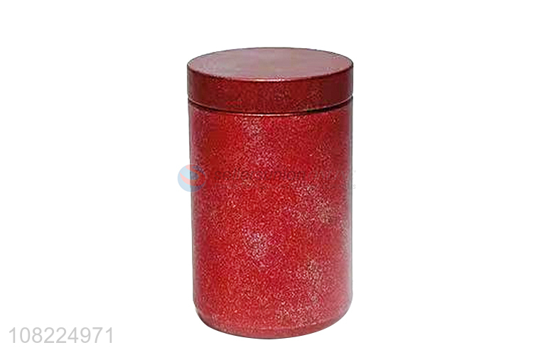 Delicate Design Cylinder Tin Can Fashion Multipurpose Tin Box