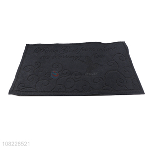 top quality non-slip Laser Engraved Door mat