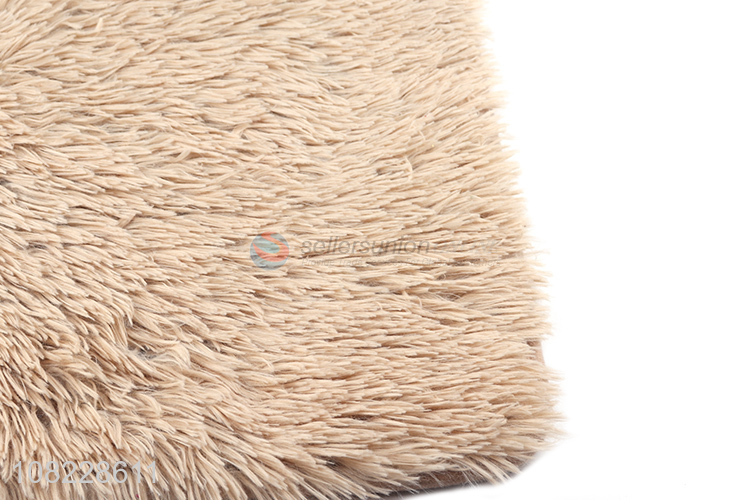 Hot Selling Soft PV Fleece Floor Mat Foot Mat