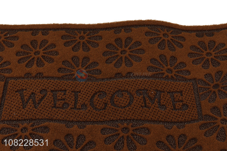 fashion style Laser Engraved Door mat for household