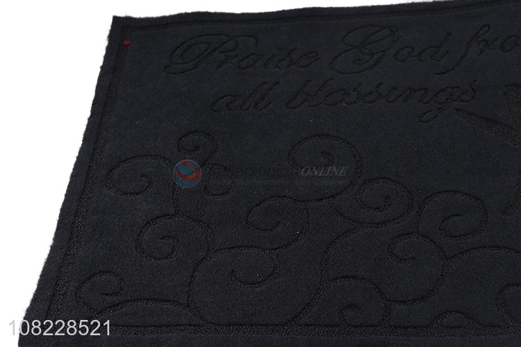 top quality non-slip Laser Engraved Door mat