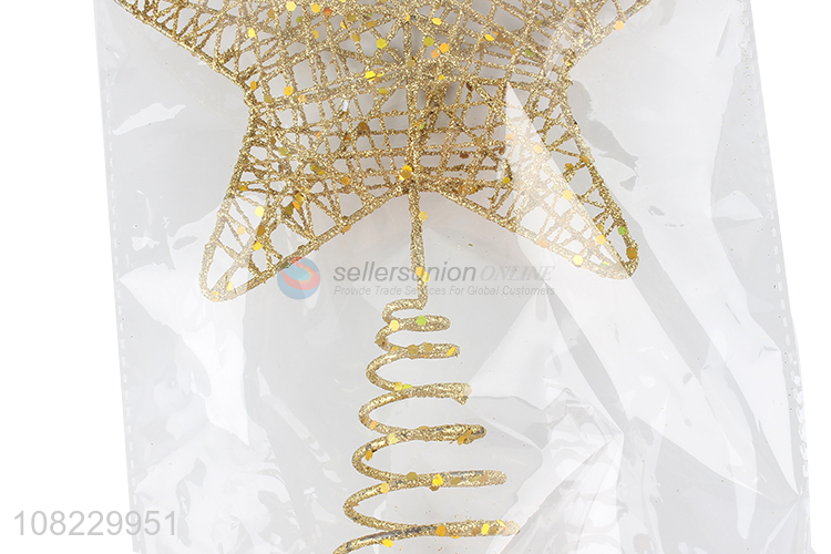 New arrival Christmas tree topper star Christmas decoration supplies