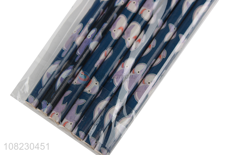 Wholesale Cartoon Pattern 12 Pieces Pencils Students Pencil Set