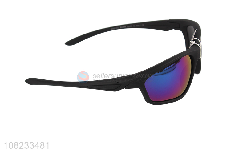 Online wholesale simple PC sunglasses men outdoor sports glasses