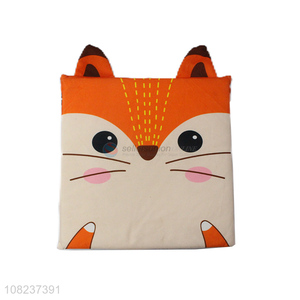 Wholesale thin cartoon fox chair cushion home office seat cushion