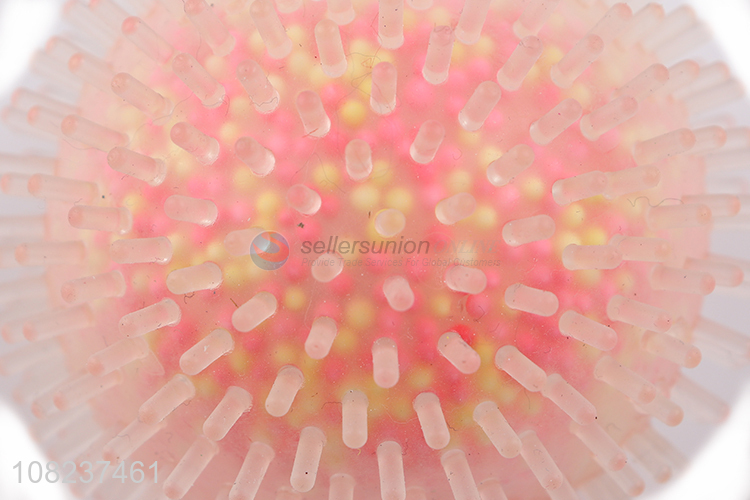 China factory stress relief tpr soft light up ball for sale