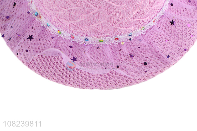 Good wholesale price cute straw hat fashion hat for children