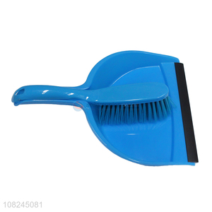 Best selling blue plastic dustpans desktop brooms