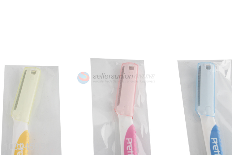 Latest design multicolor women makeup tools eyebrow trimmer