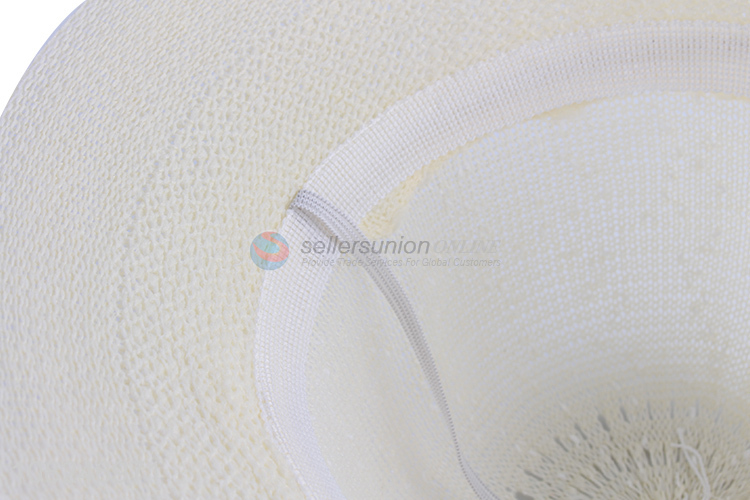 Factory wholesale fashion literary straw hat ladies sunhat